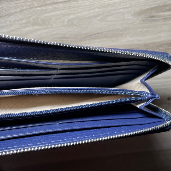 NWT- Radley London Large Zip Around Pebble Leather Wallet, Mountain Wanderer - Picture 6 of 7